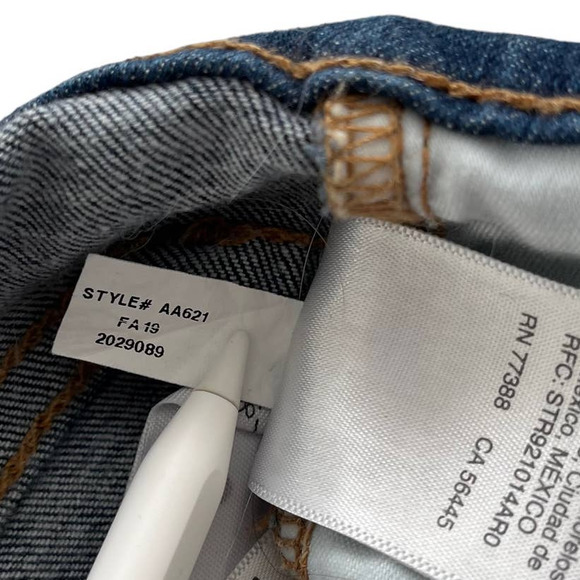 Madewell Curvy High-Rise Skinny Jeans in Moreaux Wash Women Size 28 - Picture 15 of 16